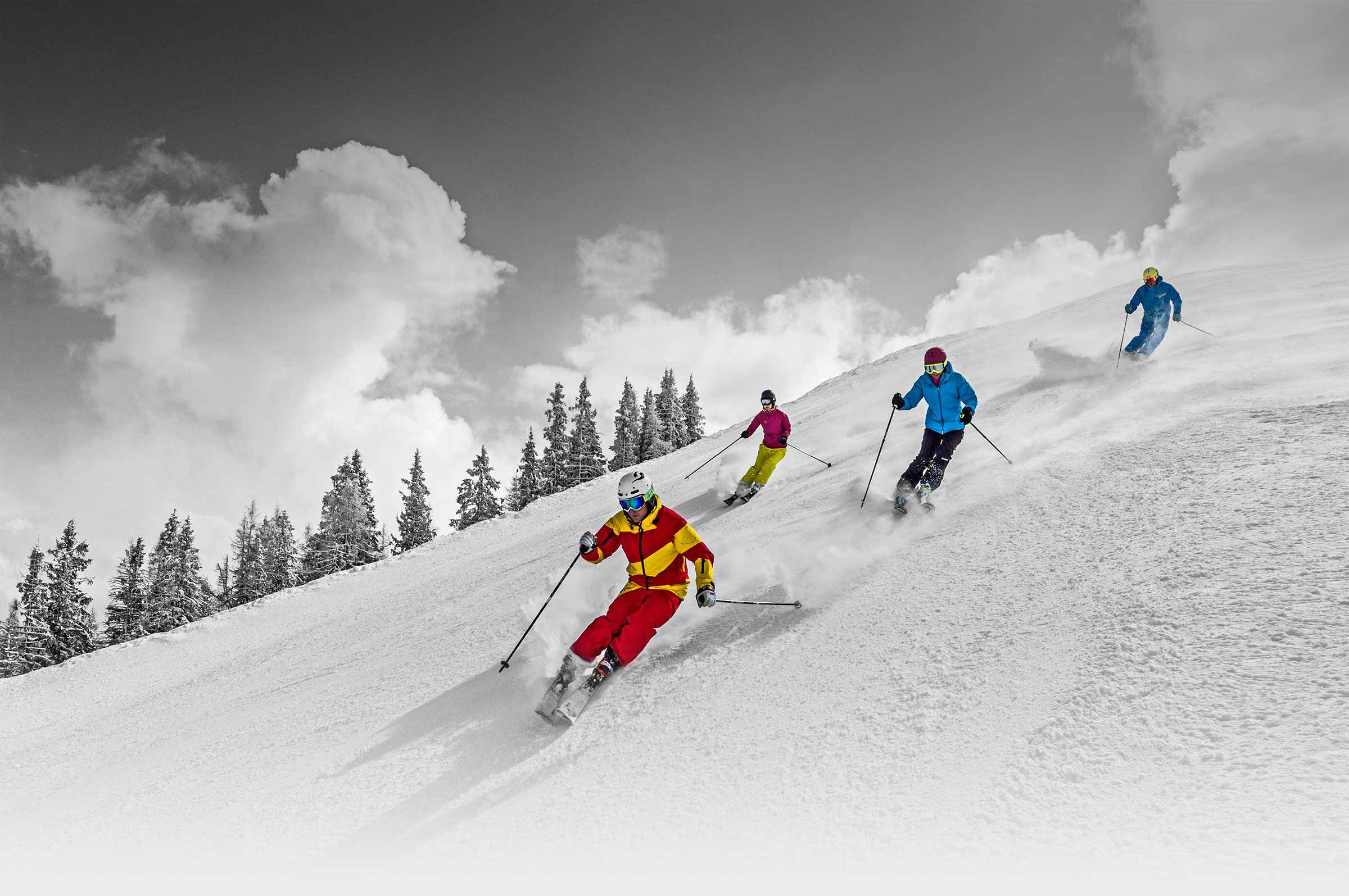 TOP Skischule Unterricht am Hartkaiser